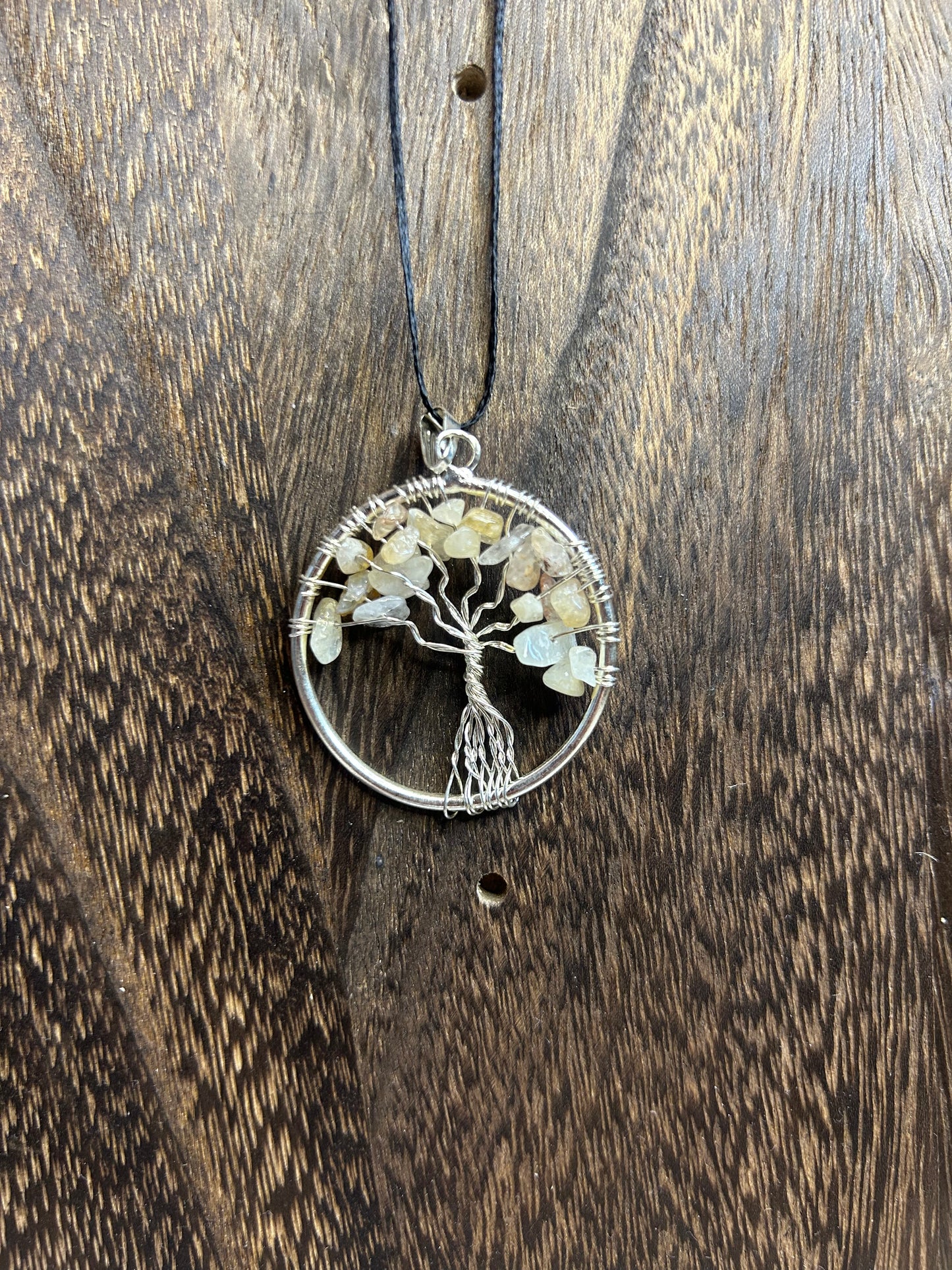 Citrine Tree of Life Necklace