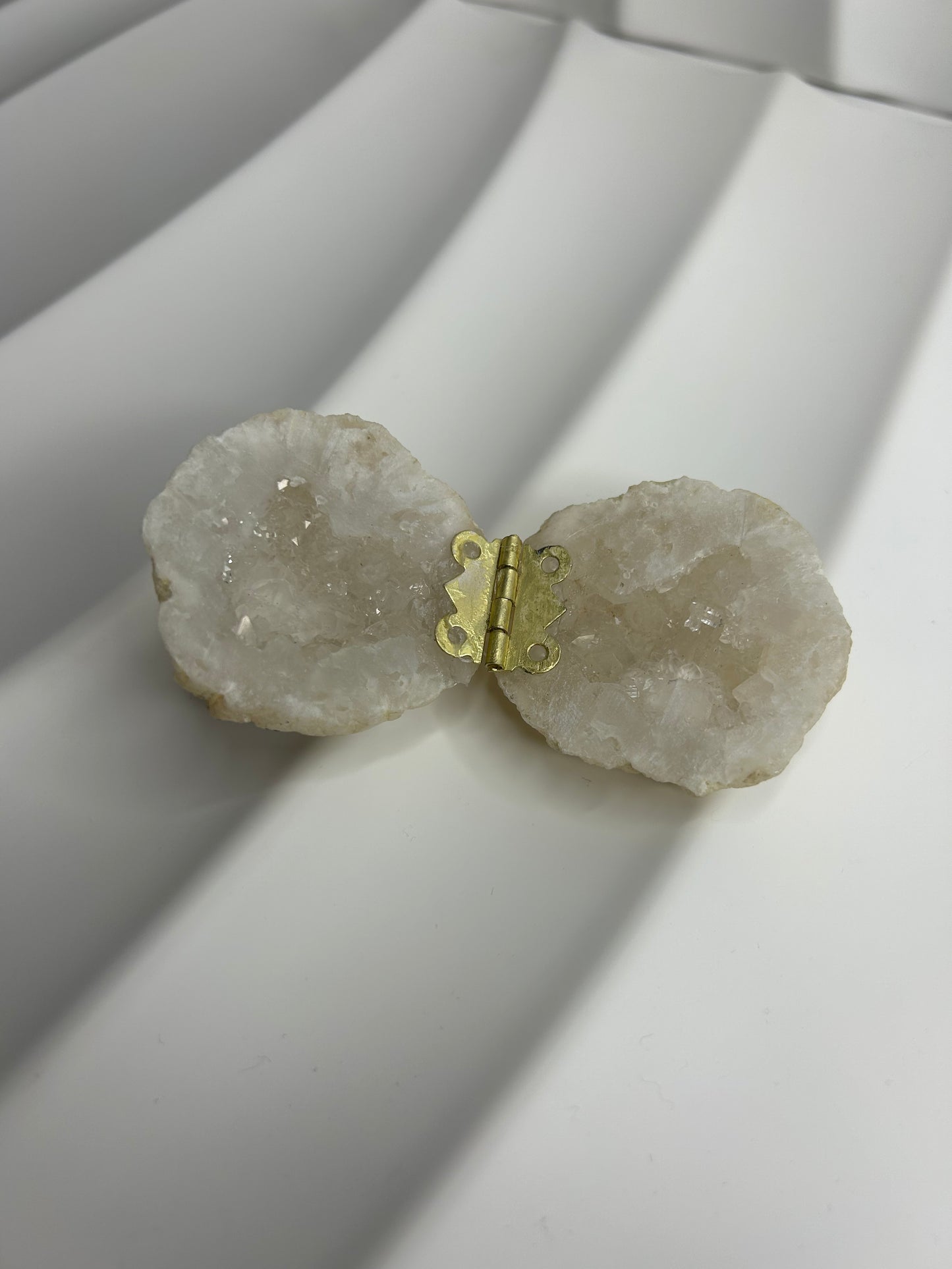 Quartz Geode Ring Holder