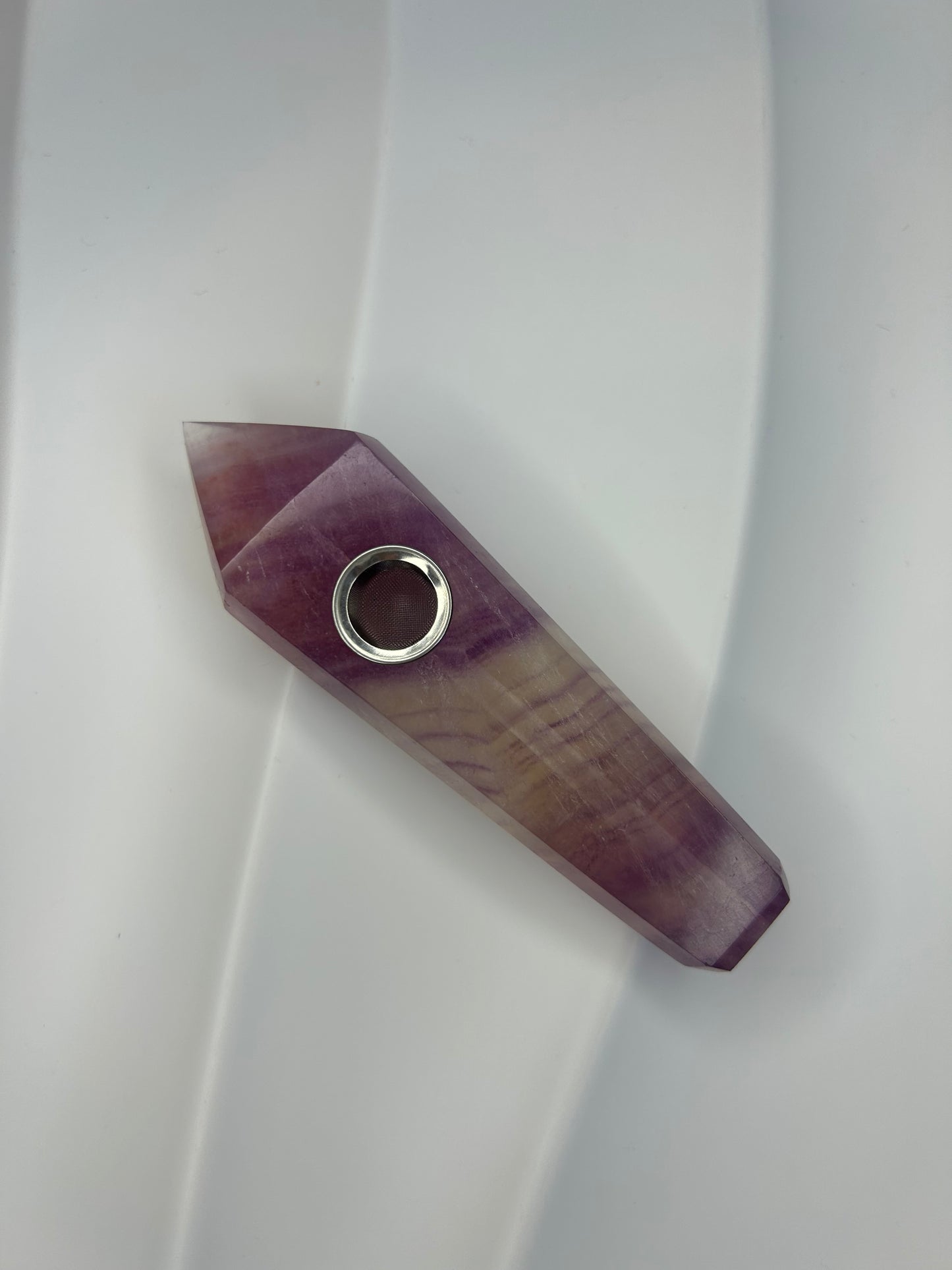 Purple Fluorite Pipe