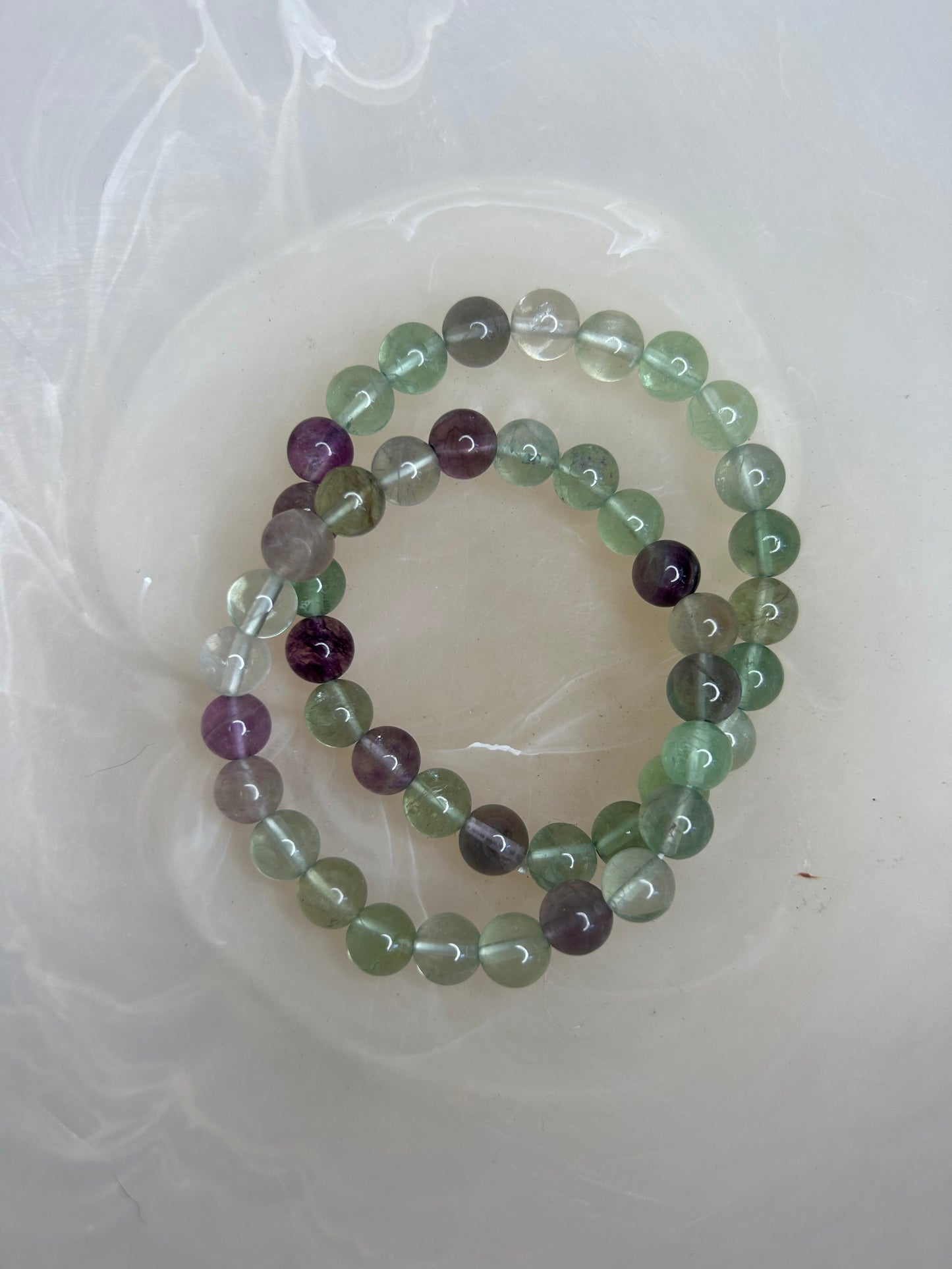 Fluorite Beaded Bracelet