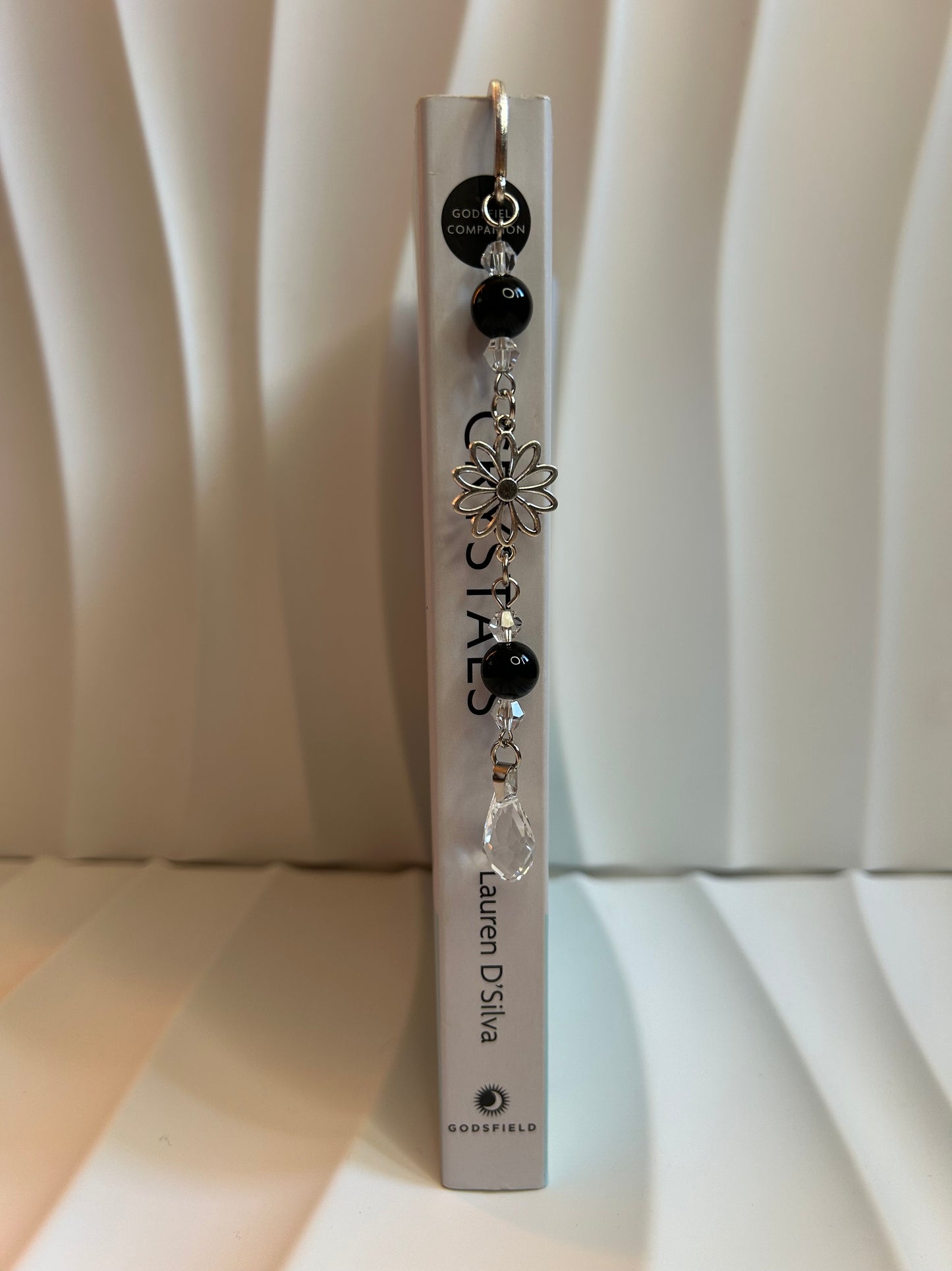 Obsidian Flower Bookmark