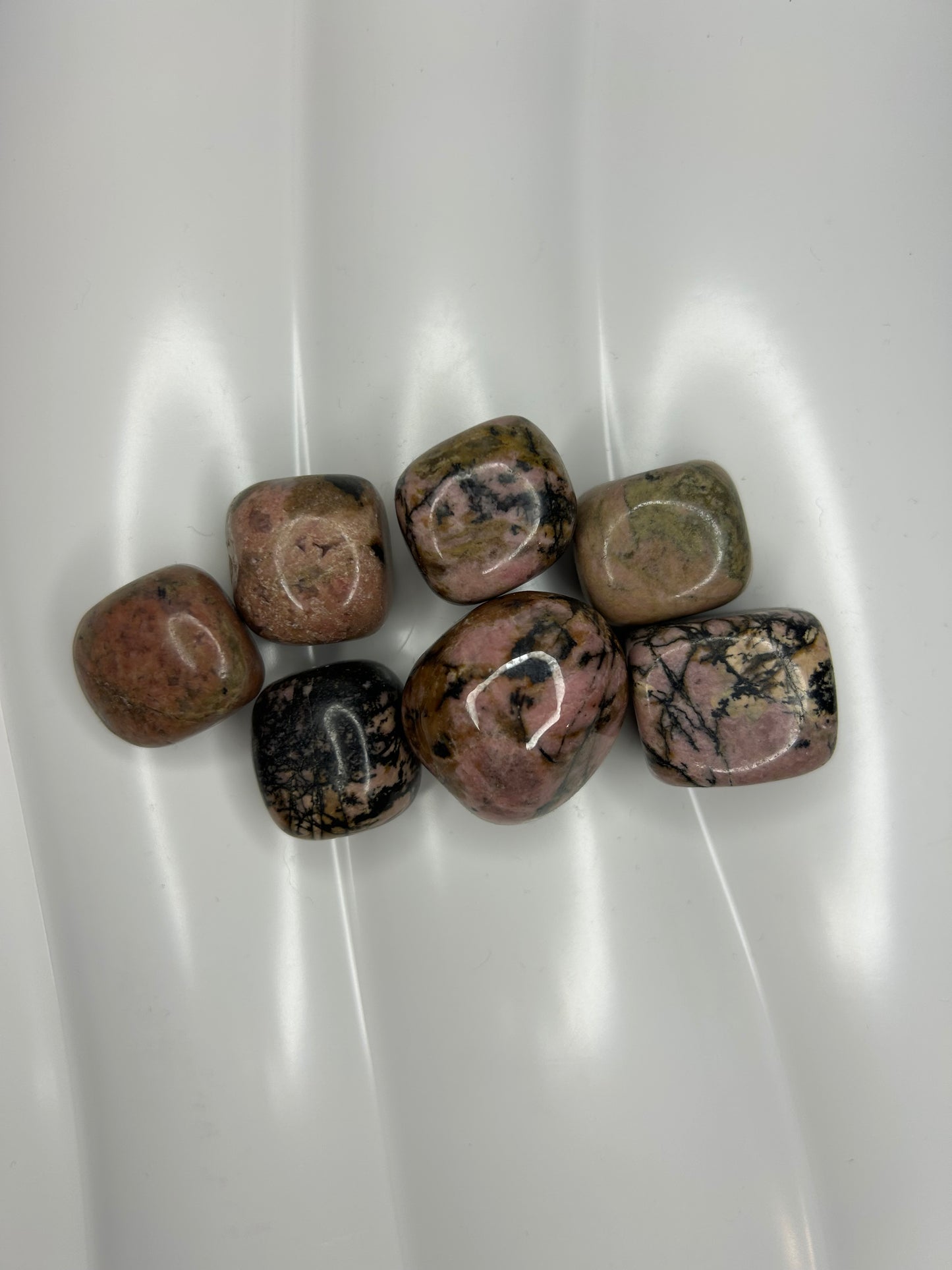 Rhodonite Tumbles