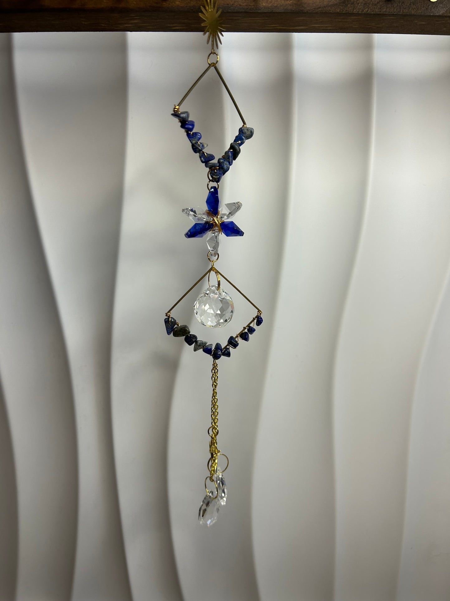 Lapis Lazuli Sun Catcher