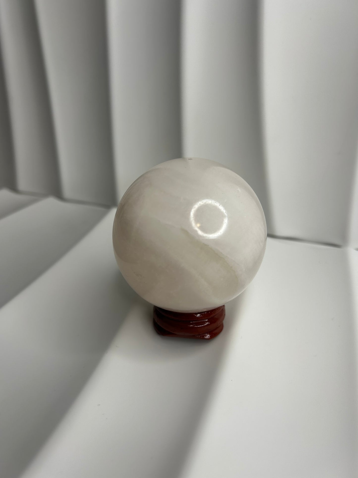 Pink Calclite Sphere