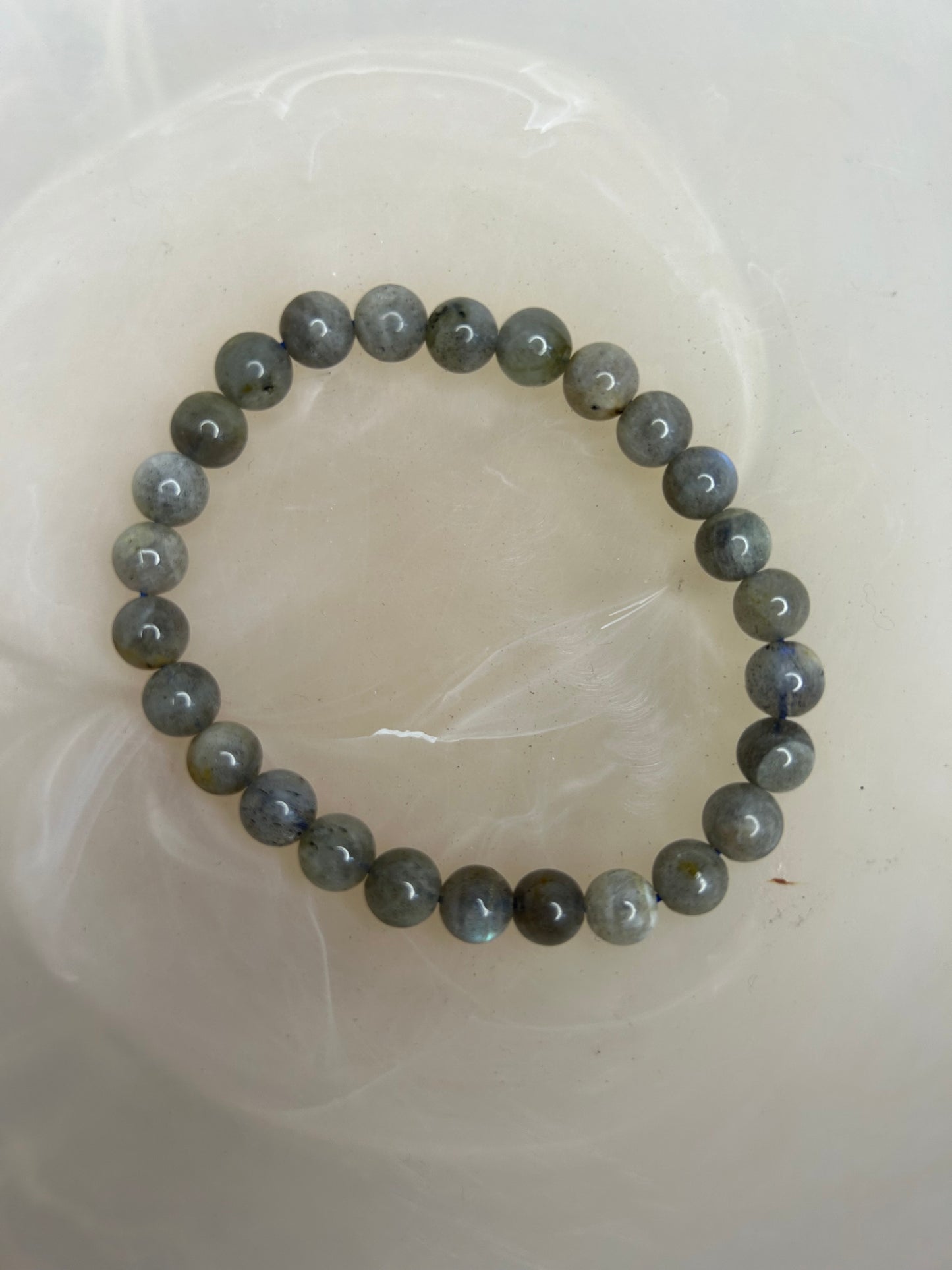 Labradorite Beaded Bracelet