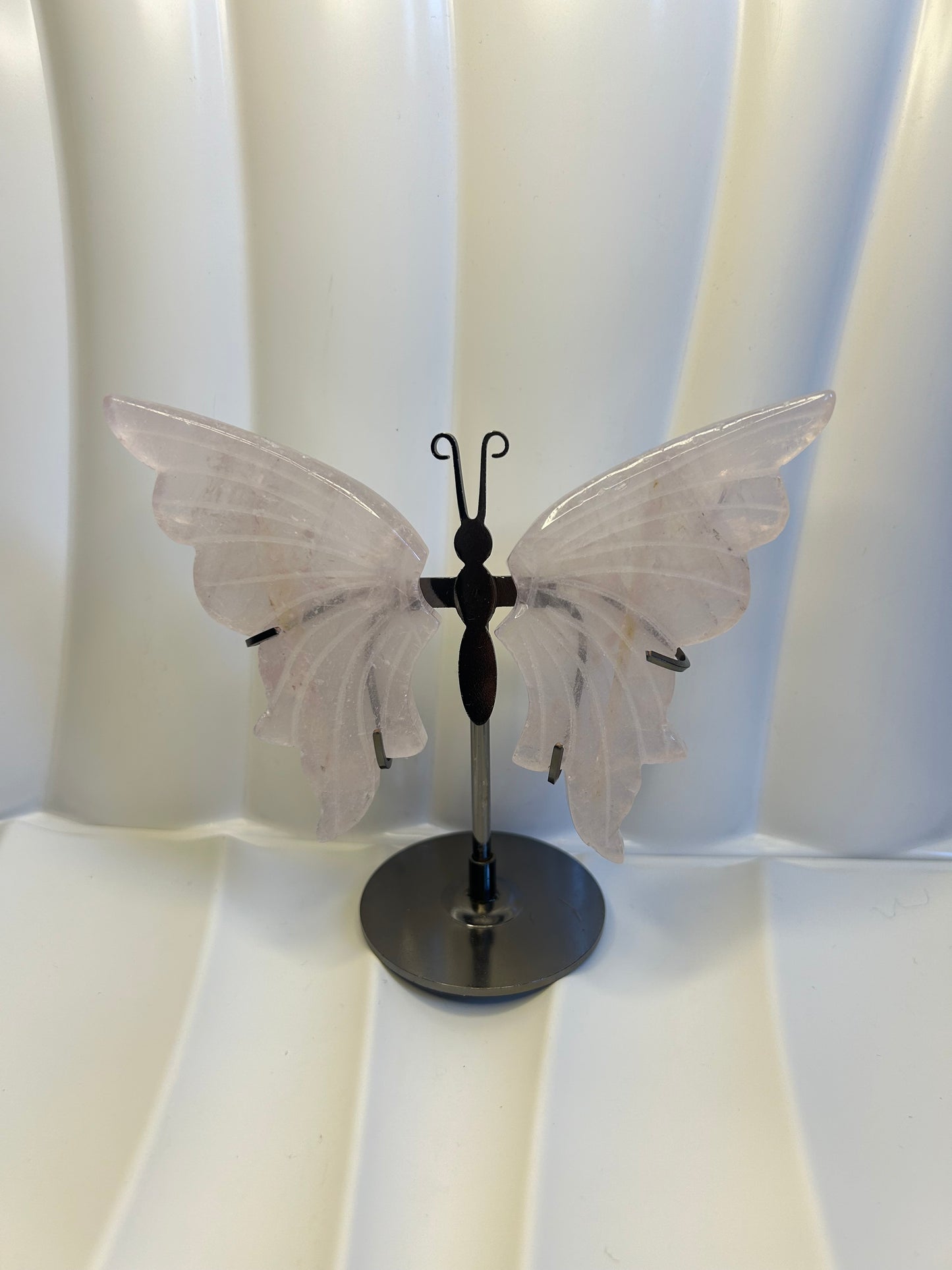 Rose Quartz Butterfly Wings