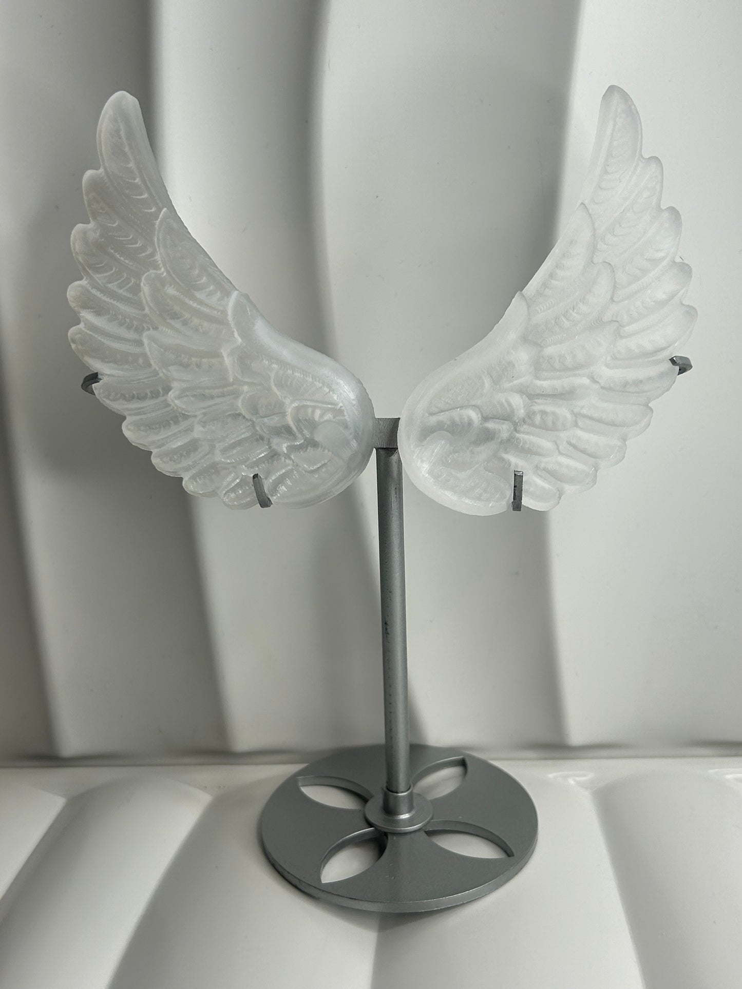 Selenite Angel Wings