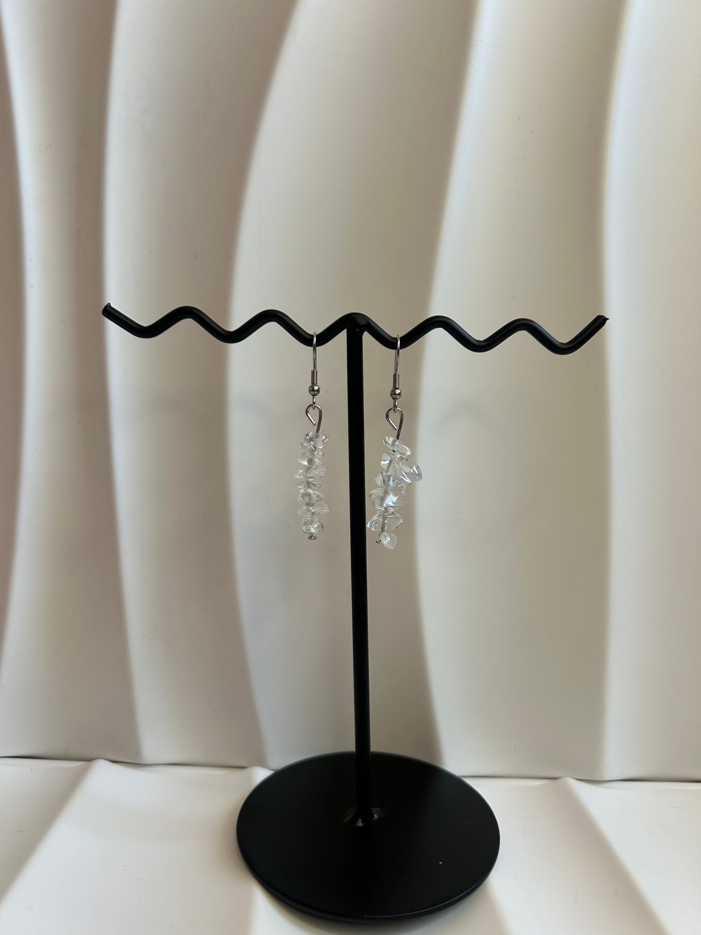 Clear Quartz Earrings