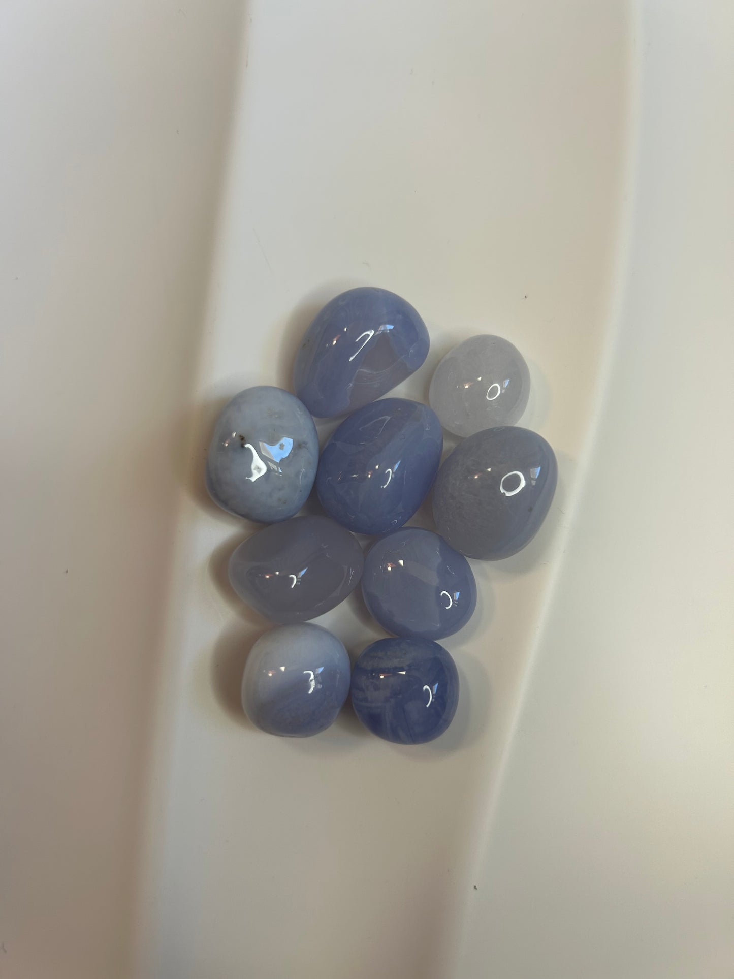 Blue Lace Agate Tumbles