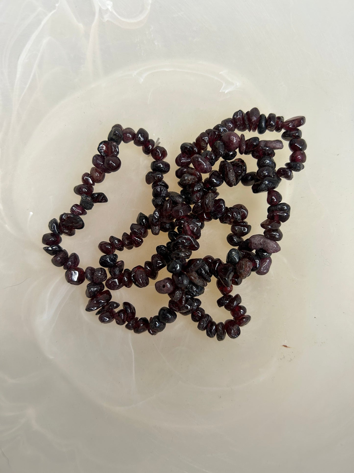 Garnet Chip Bracelets