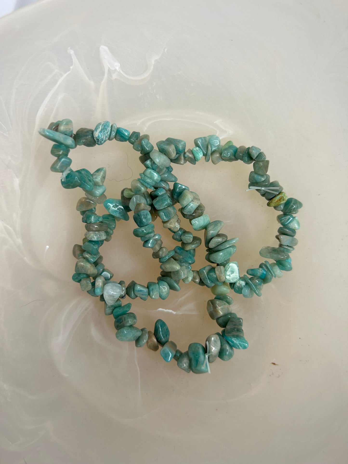 Amazonite Chip Bracelet