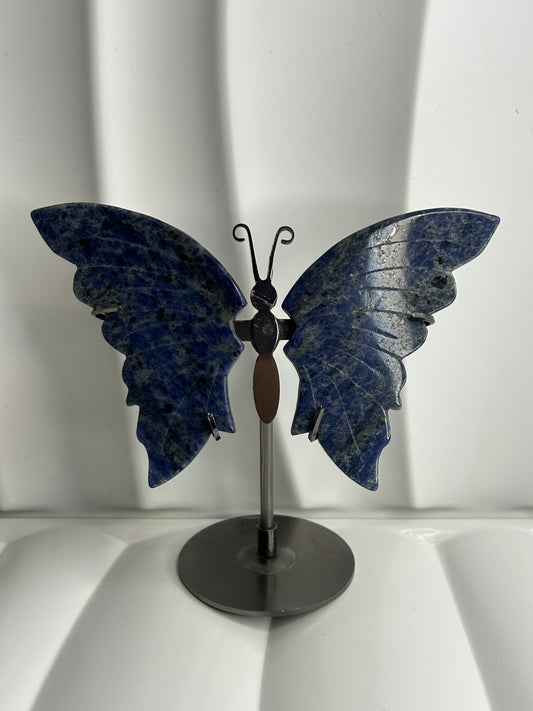 Sodalite Butterfly Wings