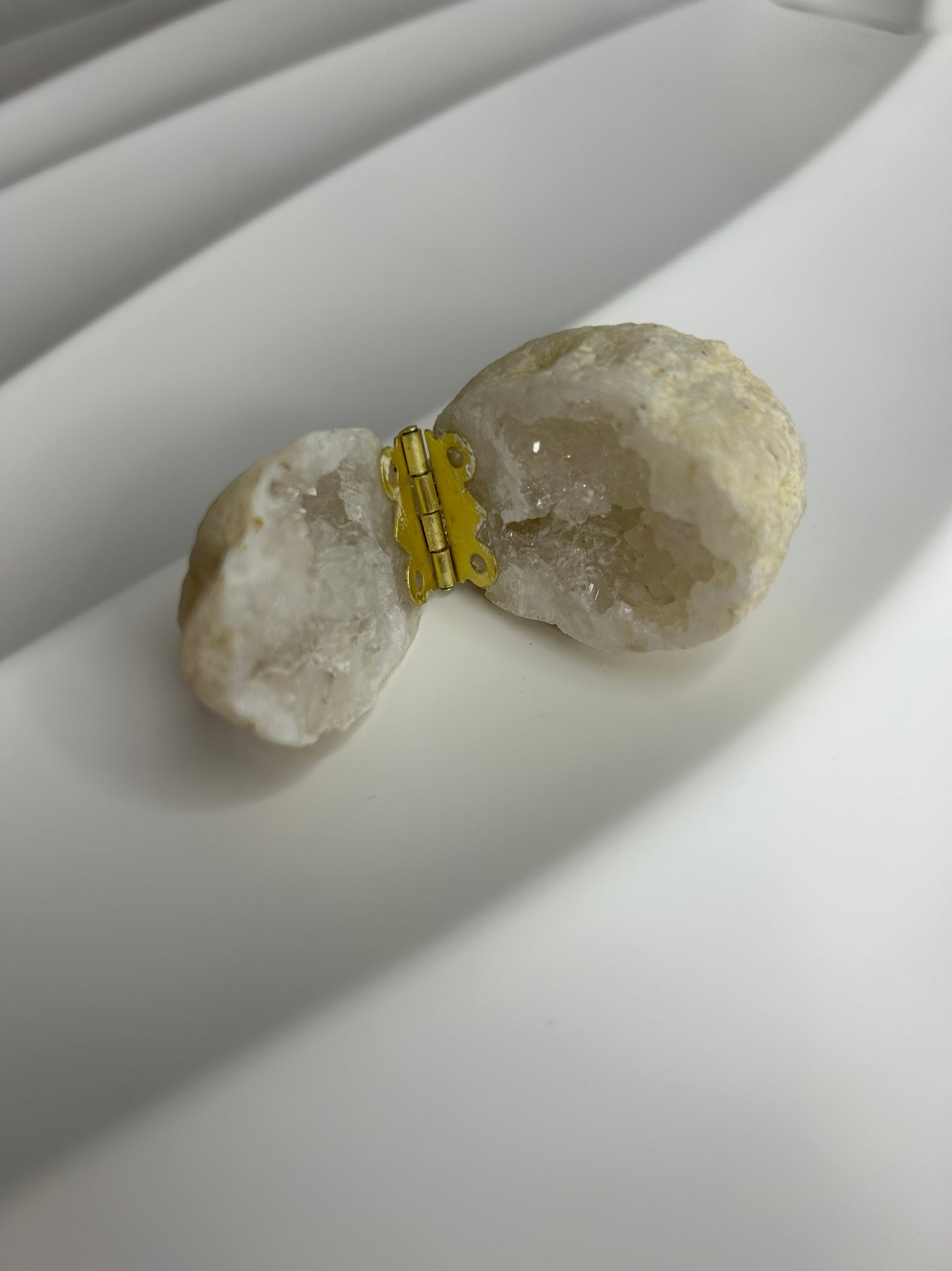 Quartz Geode Ring Holder