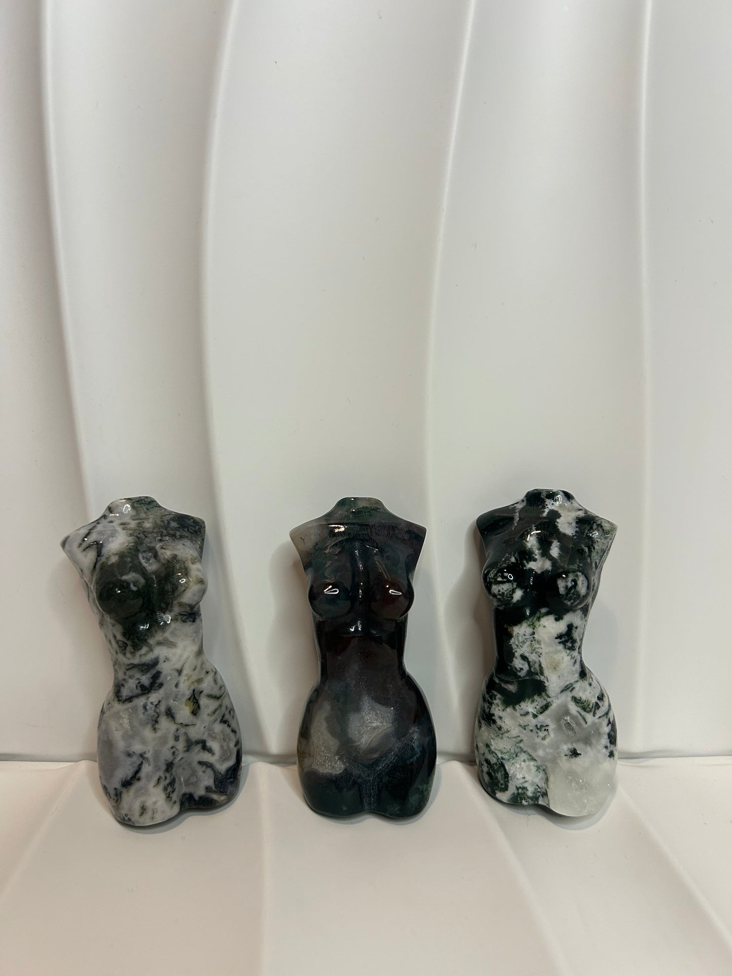 Moss Agate Body Goddess