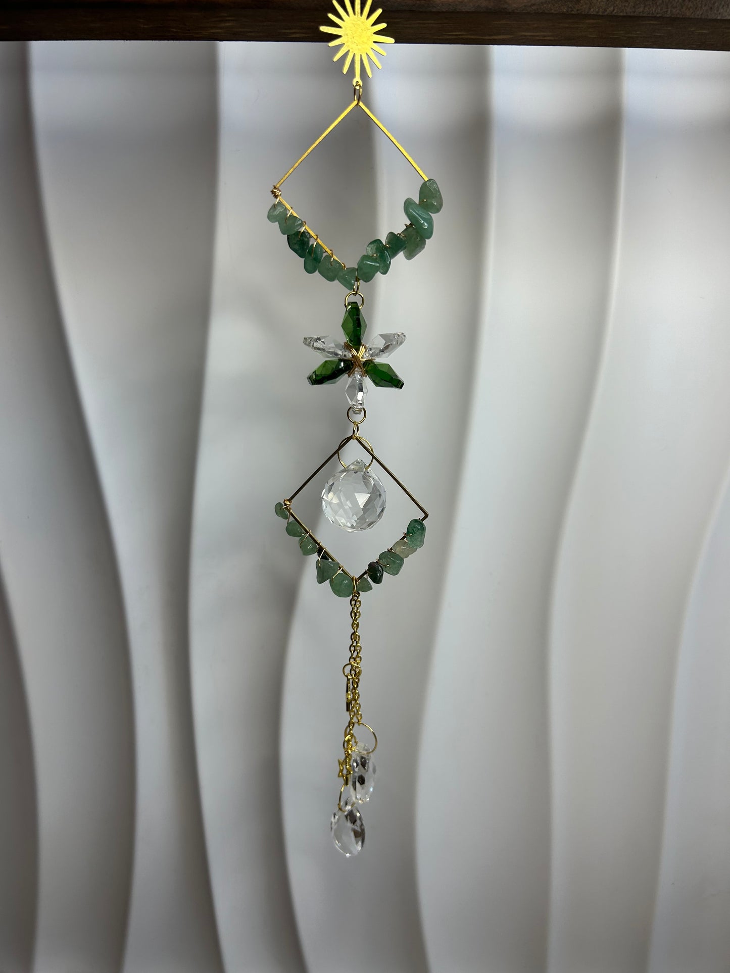Aventurine Sun Catcher