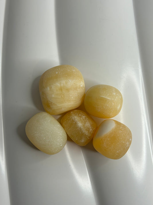 Yellow Calcite Tumble