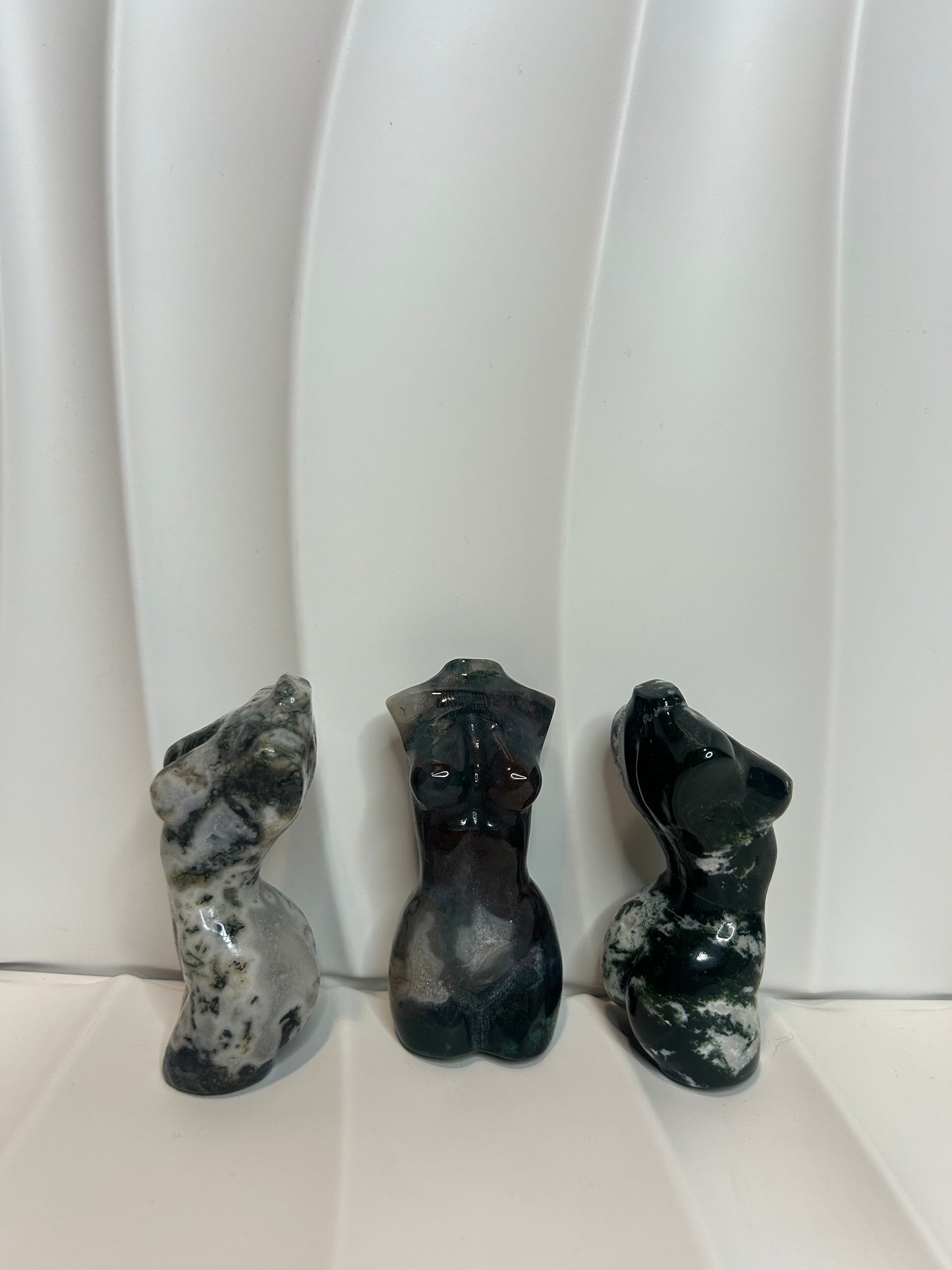 Moss Agate Body Goddess