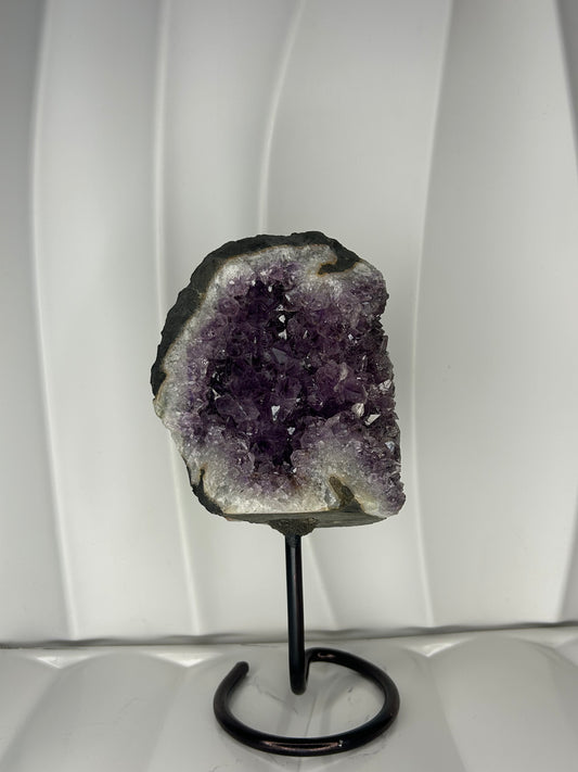 Amethyst Cluster on Stand