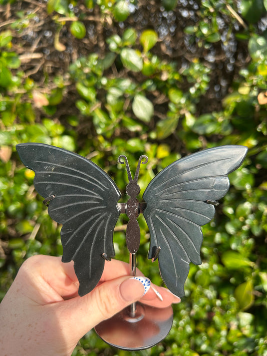 Obsidian Butterfly Wings