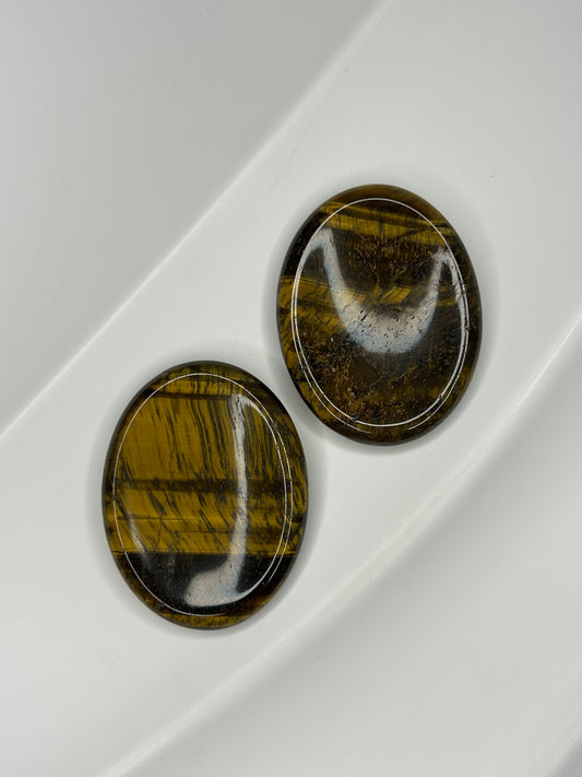 Tigers Eye Worry Stone