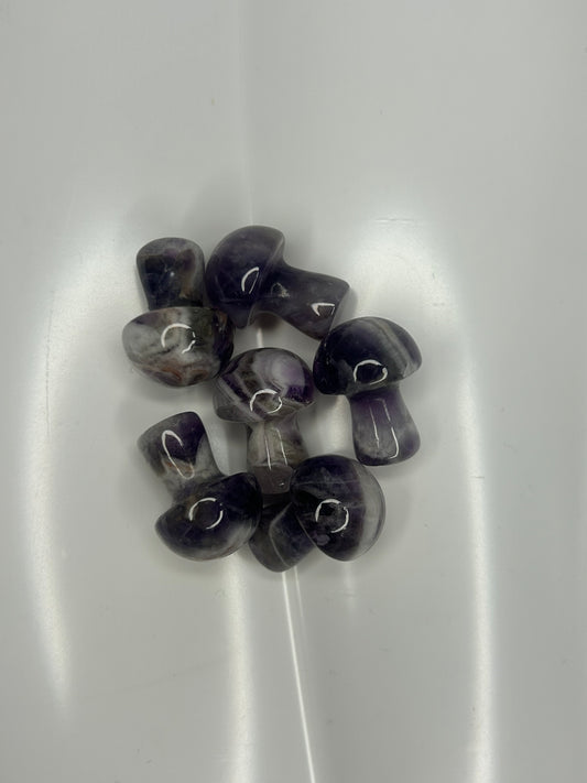 Amethyst Mini Mushrooms