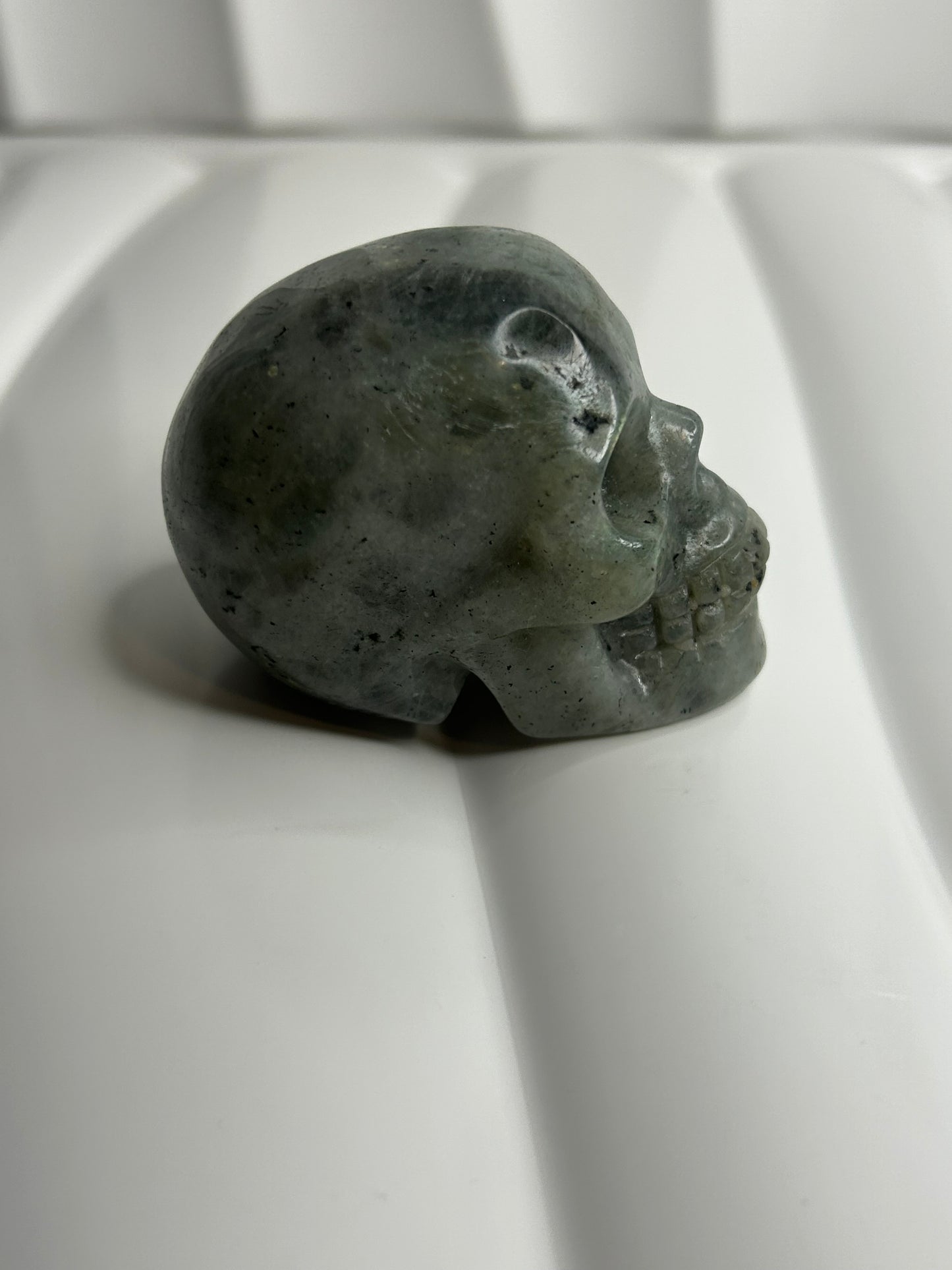 Labradorite Skull