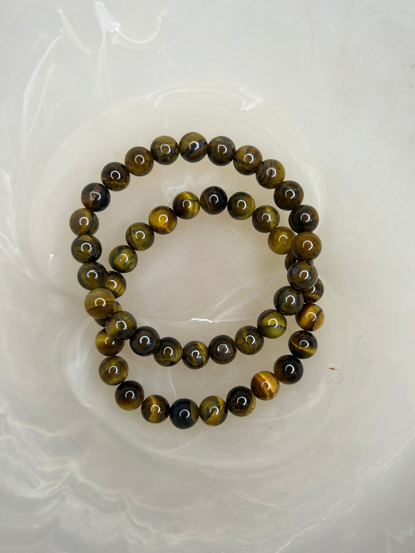 Tigers Eye Beaded Bracelet