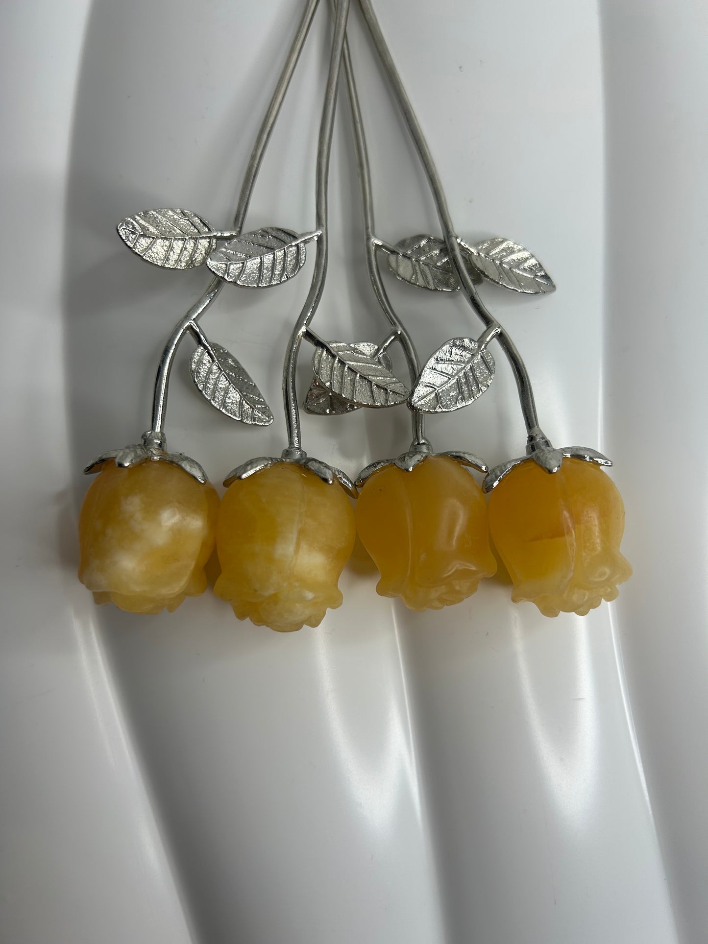Yellow Calcite Rose