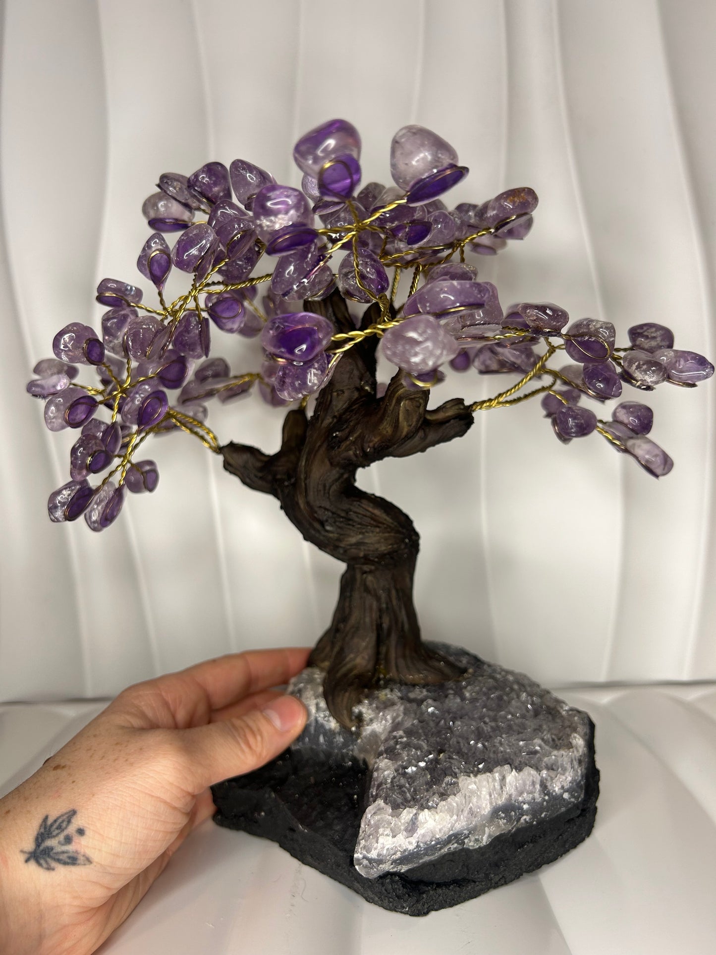 Large Amethyst Bonsai Tree