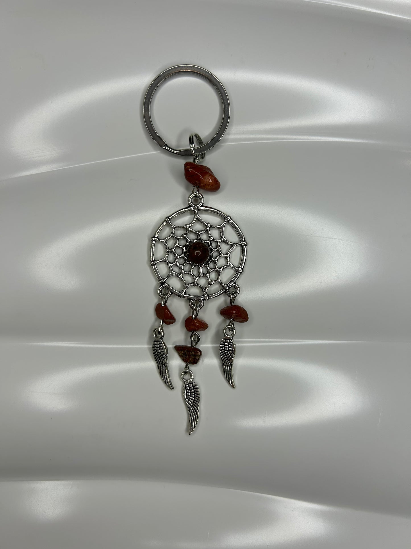 Red Jasper Key Chain