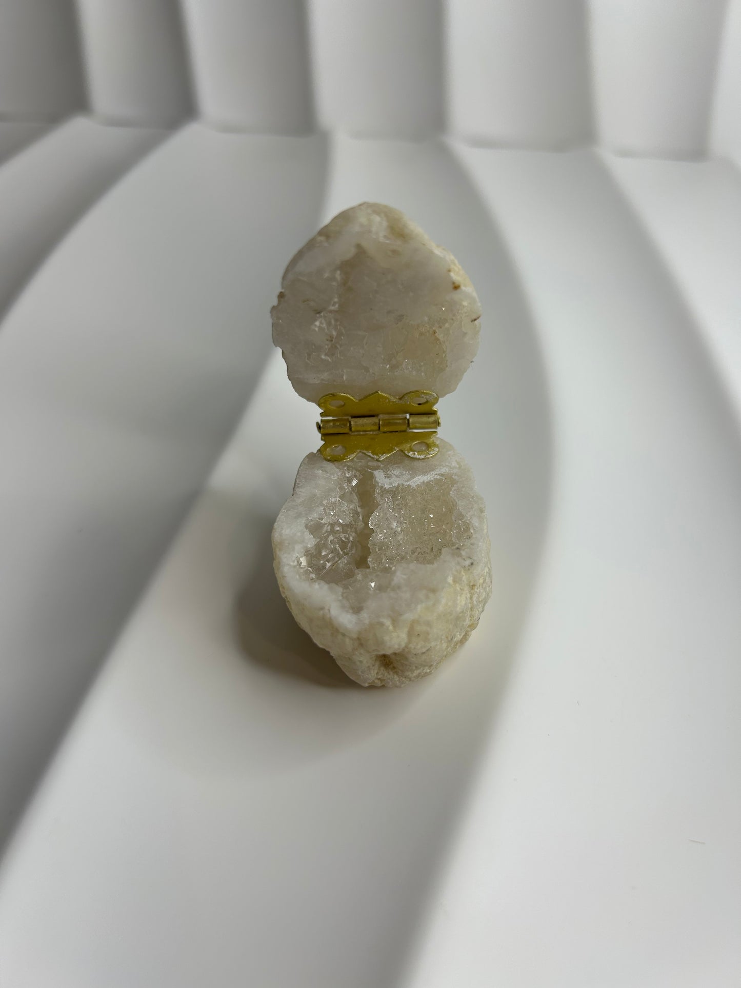 Quartz Geode Ring Holder
