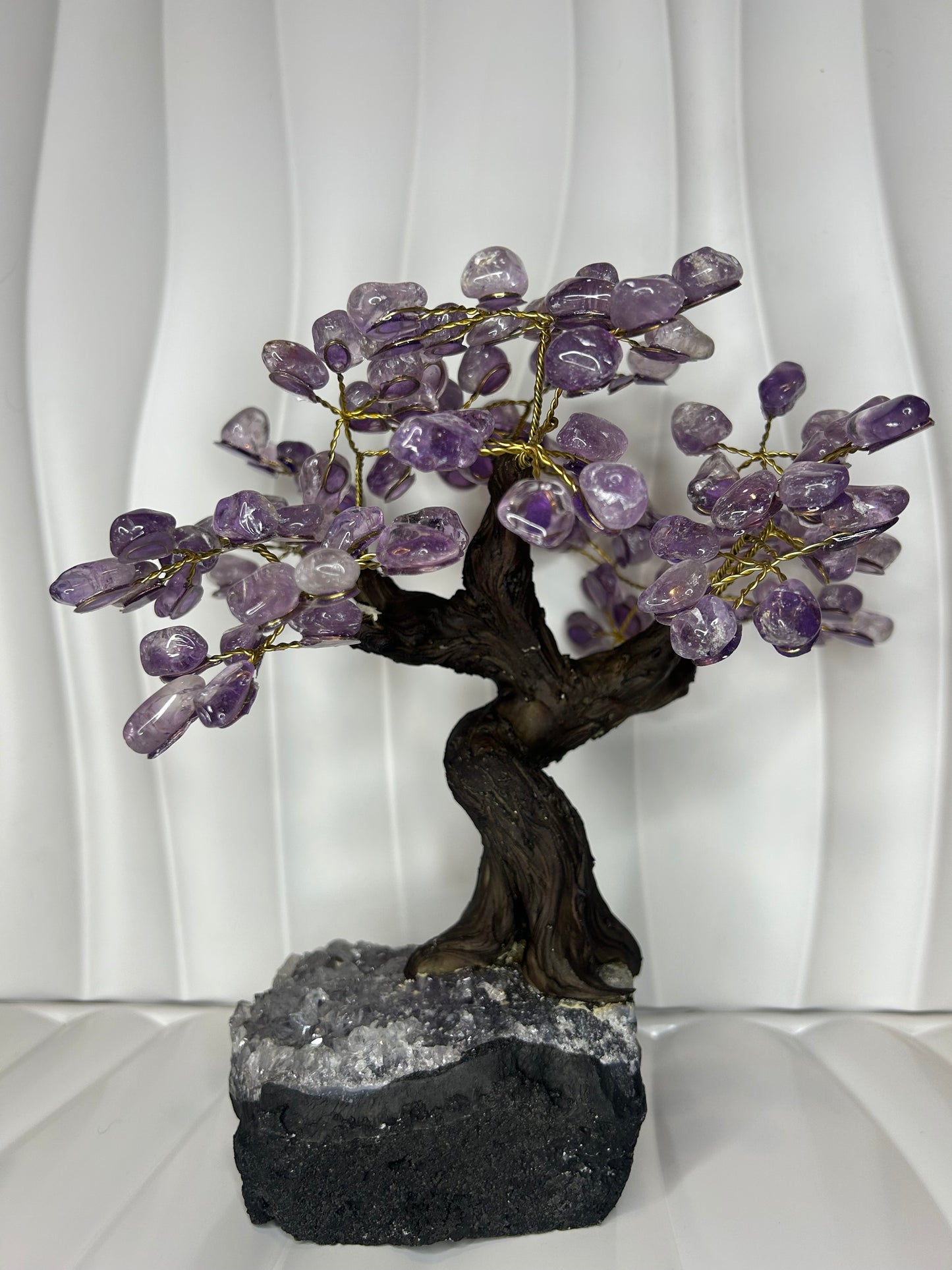 Large Amethyst Bonsai Tree