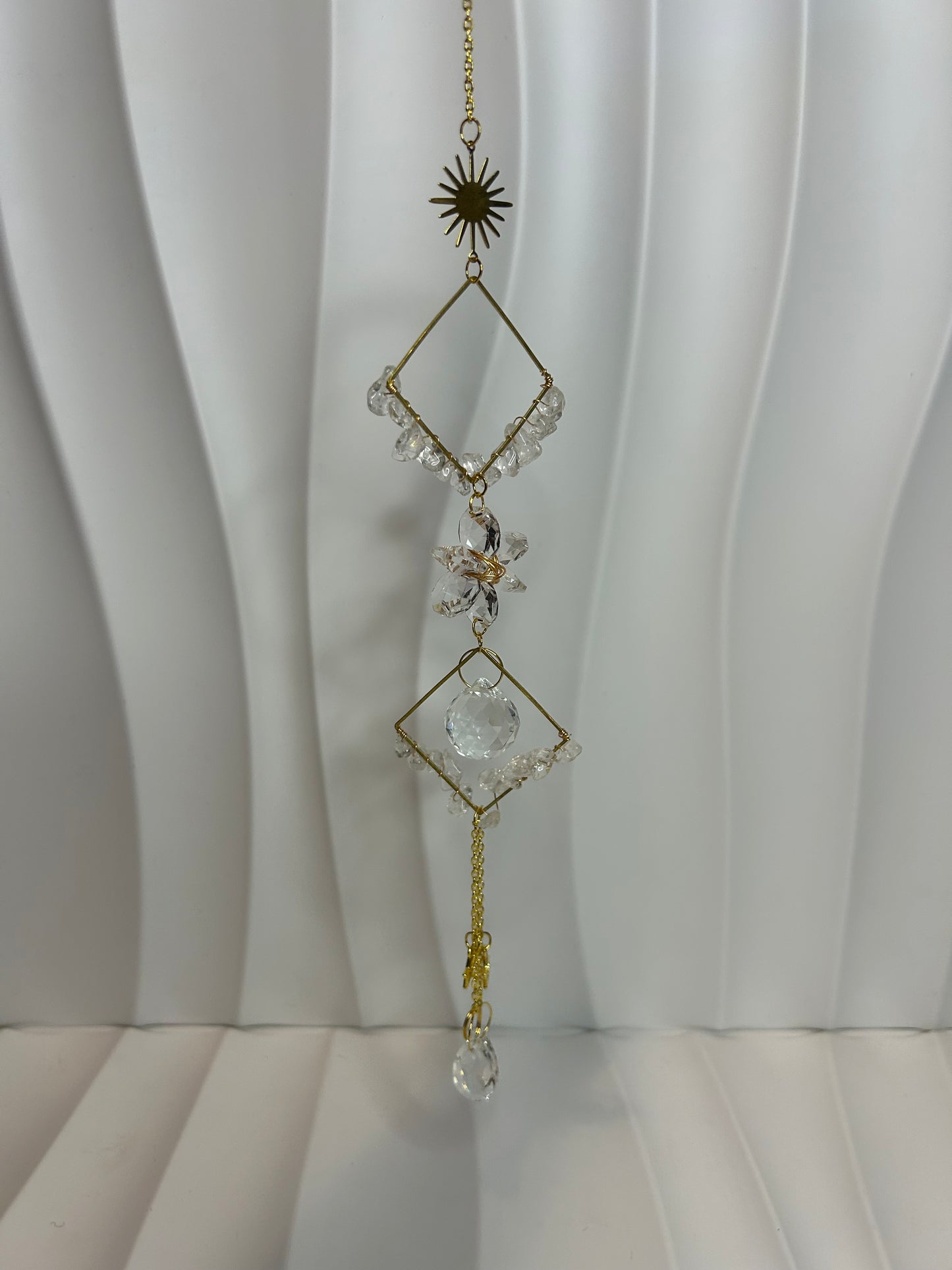 Clear Quartz Sun Catcher
