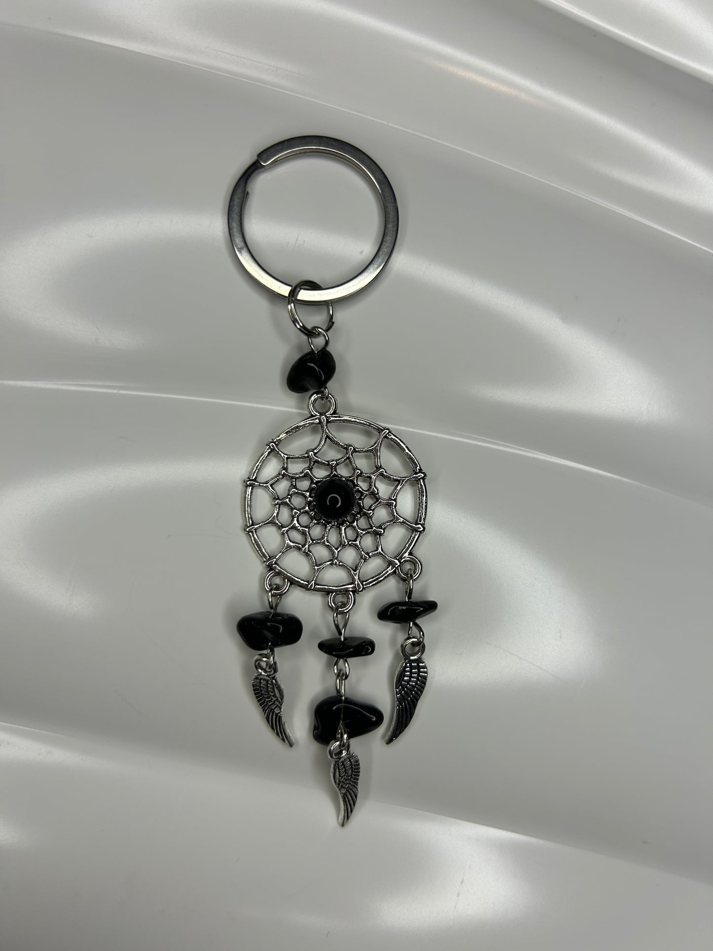 Obsidian Key Chain