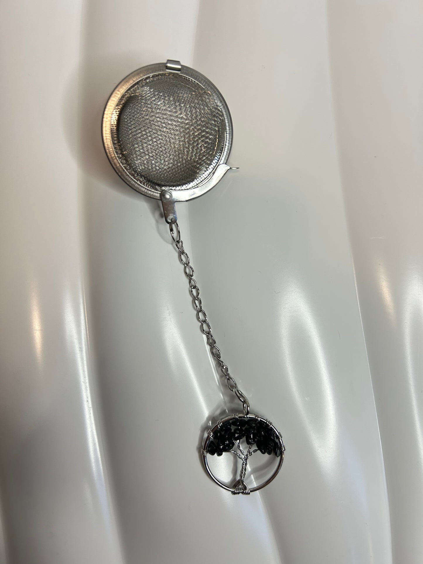 Obsidian Tree of Life Tea Infuser