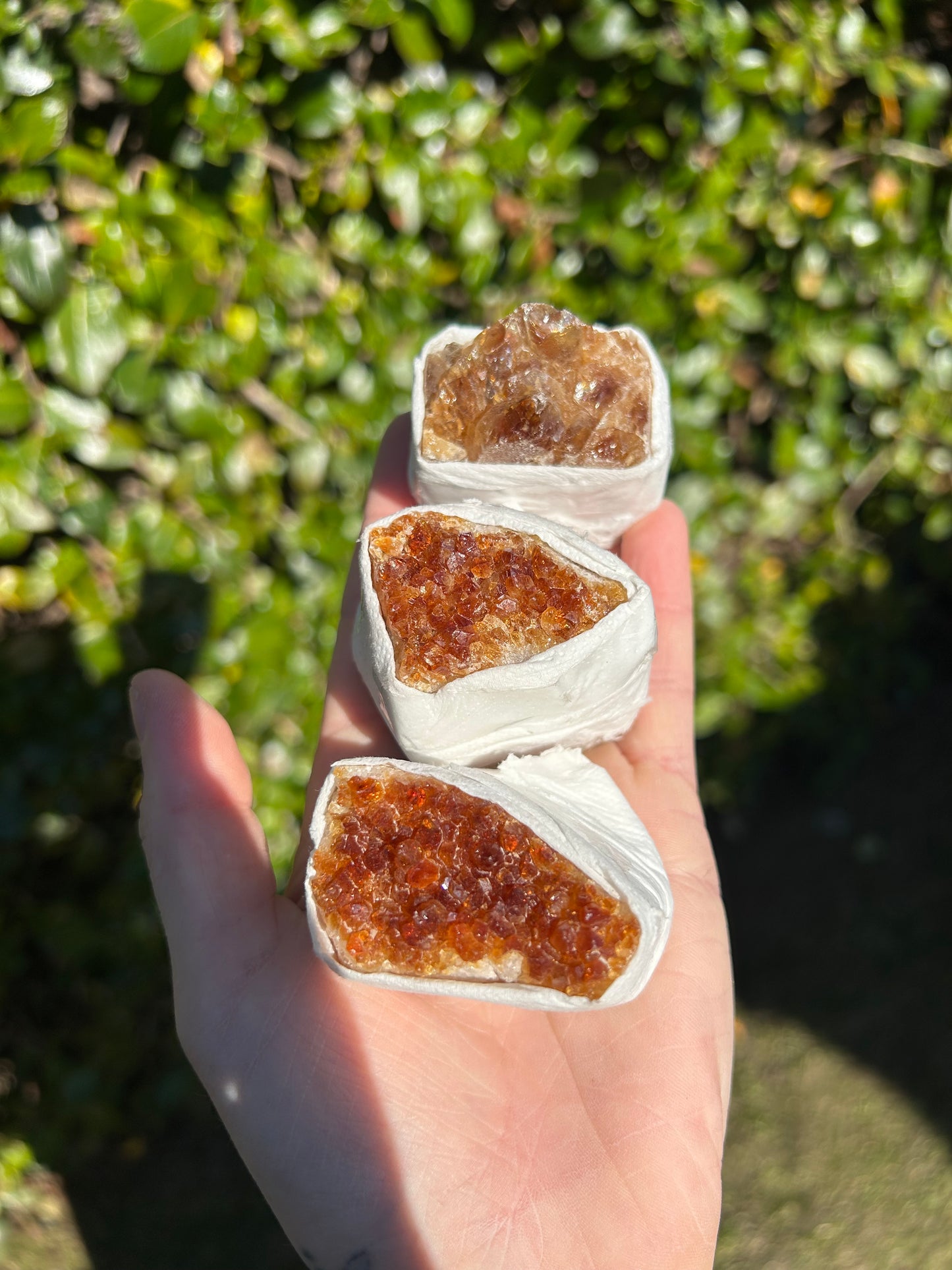 Citrine Druze Cluster